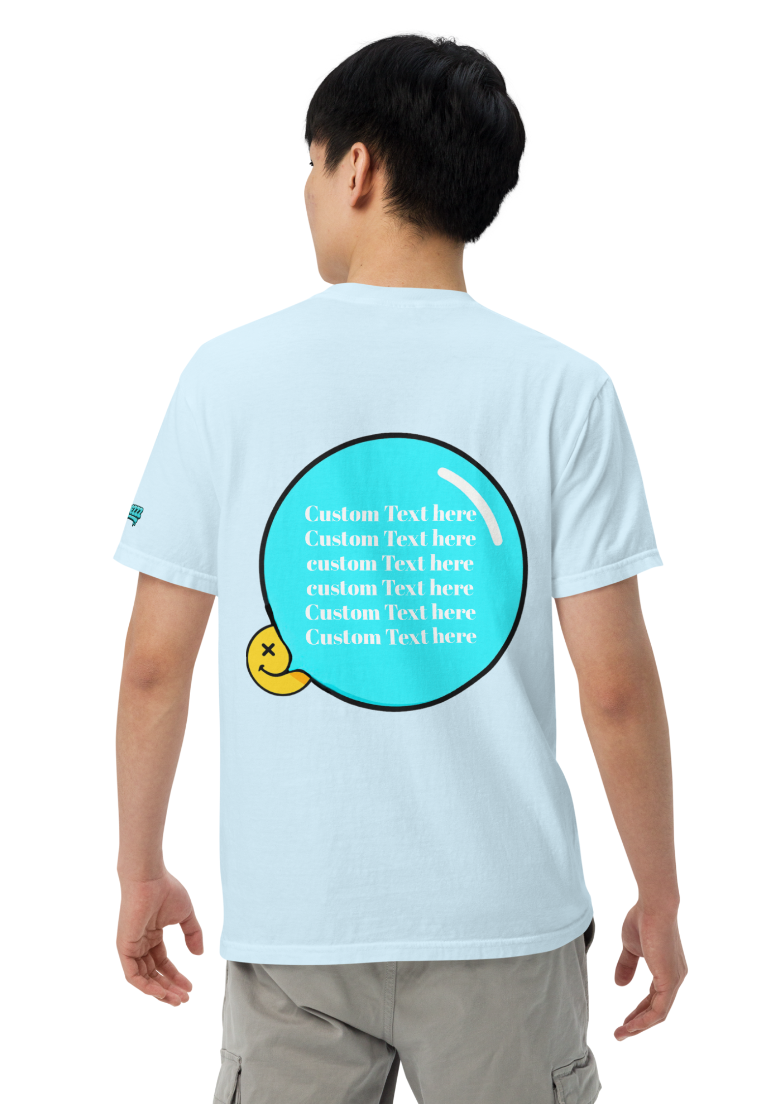 Unisex thick t-shirt - blue gum edition