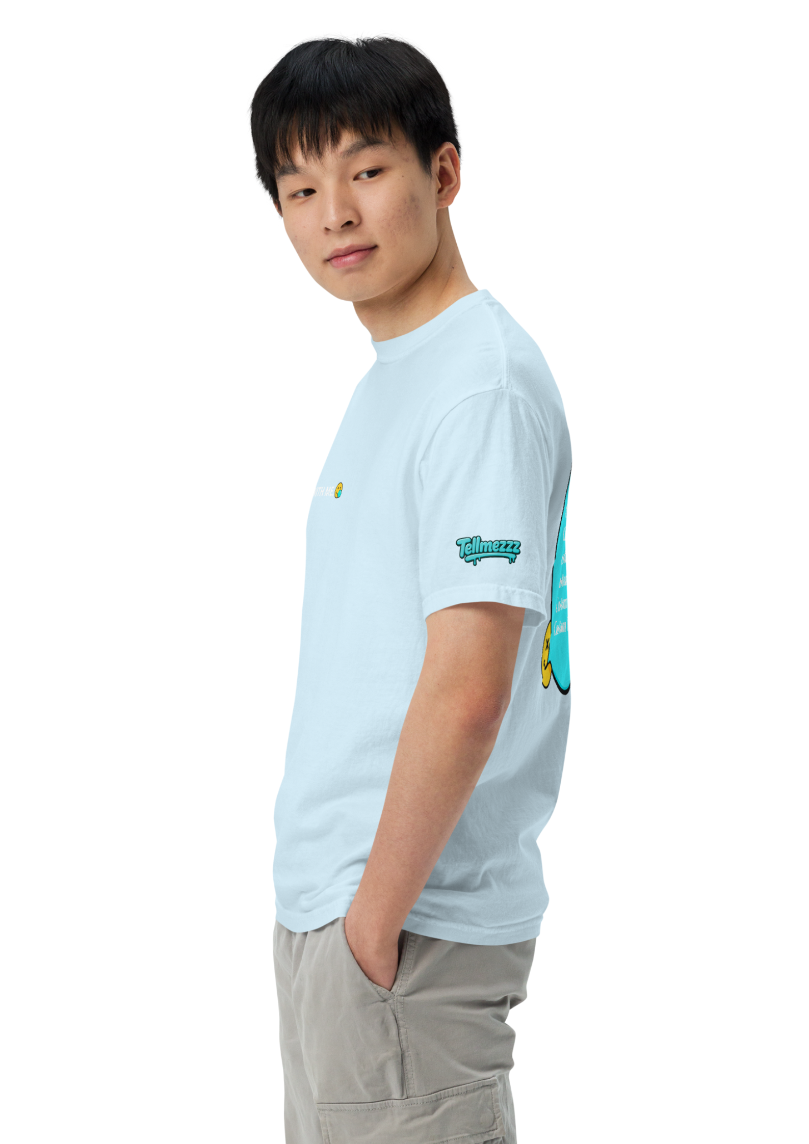 Unisex thick t-shirt - blue gum edition