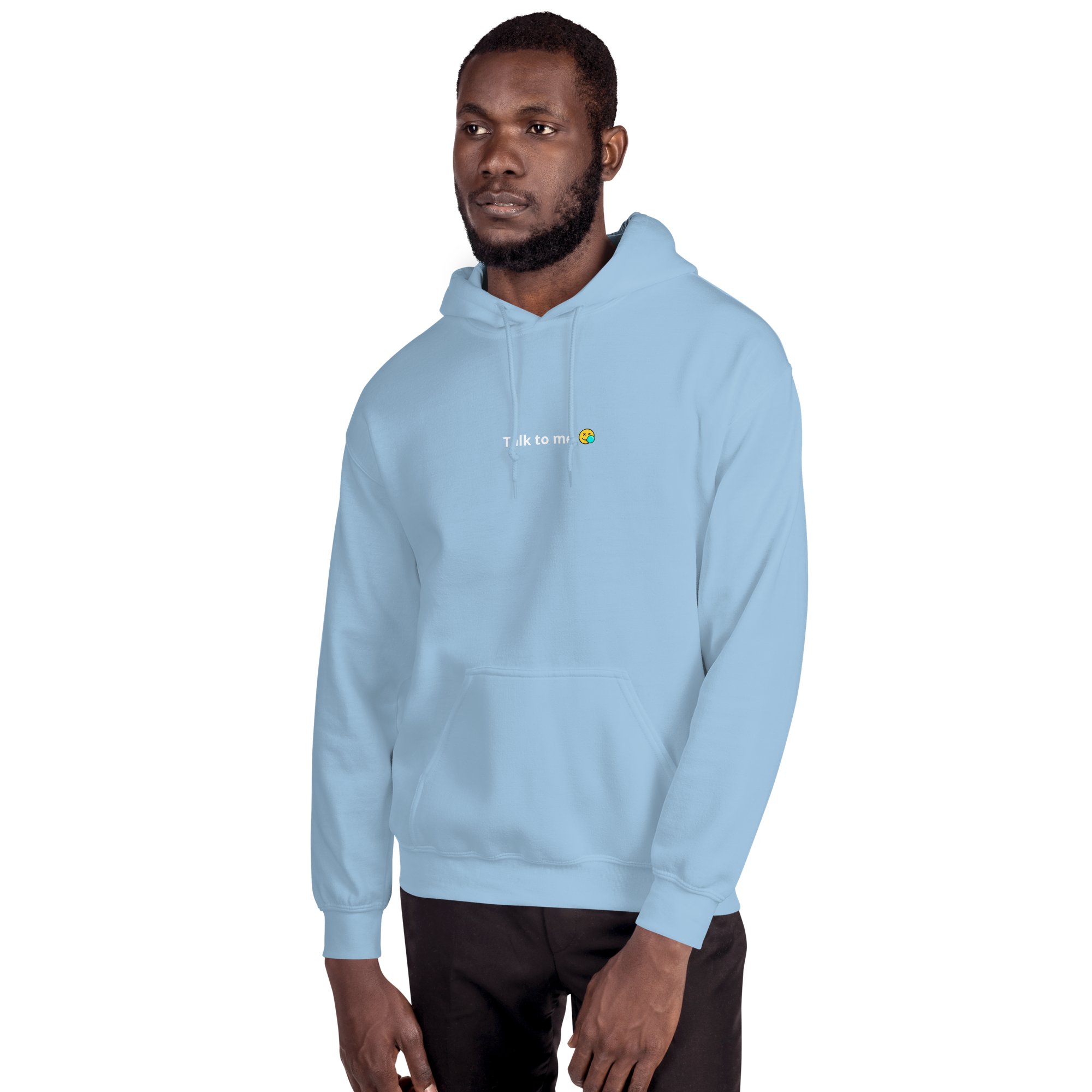 TELLMEZZZ Unisex Hoodie - blue gum edition